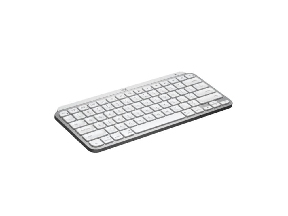 Logitech MX Keys Mini for Mac Minimalist Wireless Illuminated Keyboard with Free Adobe Subscription, Compact, Bluetooth, Backlit Keys, USB-C, Tactile Typing, Metal Build-Pale Grey - Image 4