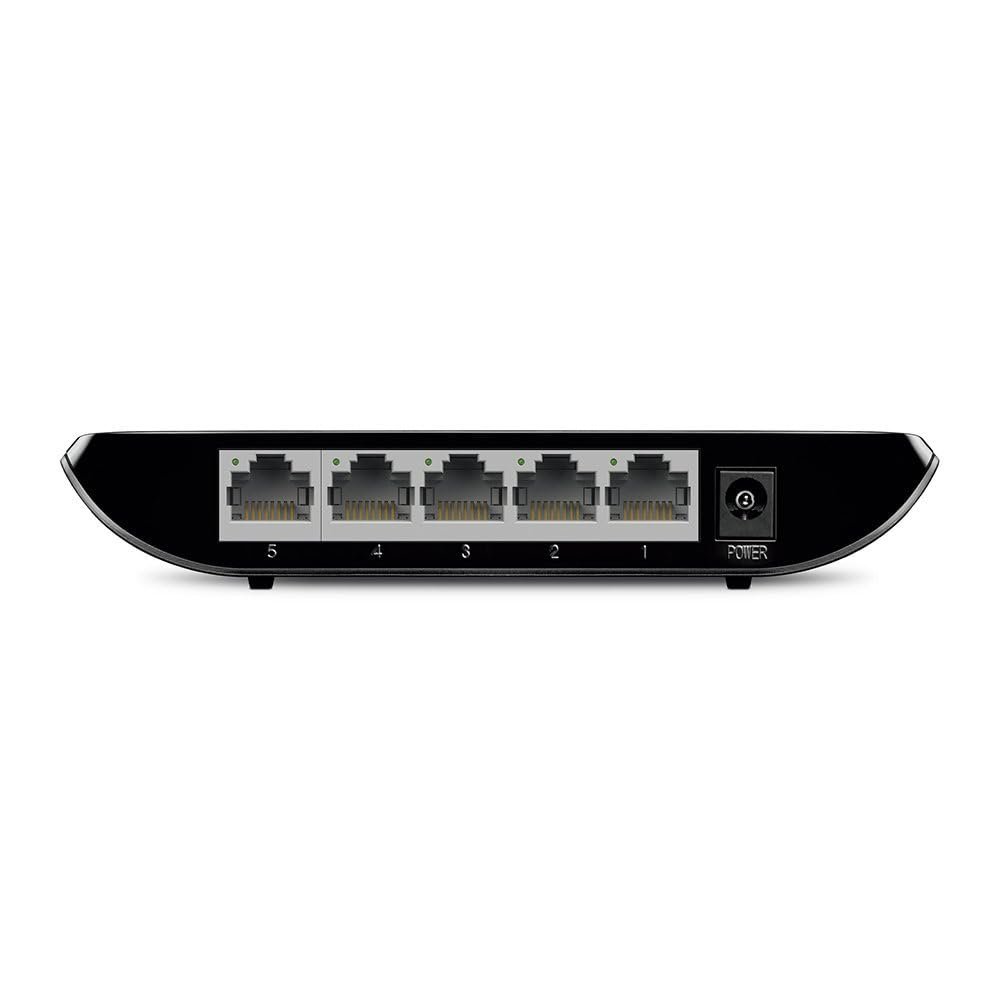 5 Port Gigabit Ethernet Network Switch Hub | Plug and Play | Desktop or Wall-Mount | Plastic Case Ethernet Splitter | Fanless | Traffic Optimization | Unmanaged (TL-SG1005D) - Image 5
