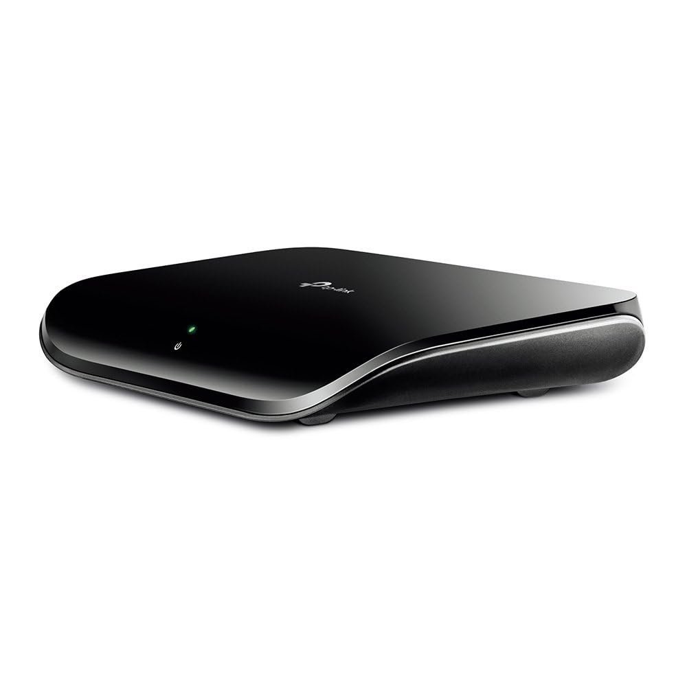 5 Port Gigabit Ethernet Network Switch Hub | Plug and Play | Desktop or Wall-Mount | Plastic Case Ethernet Splitter | Fanless | Traffic Optimization | Unmanaged (TL-SG1005D) - Image 3