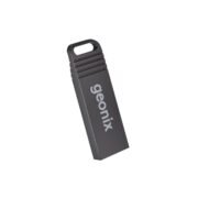 Geonix Pendrive I USB 2.0 I Keyring Design I Lightweight I Variant 4GB I 5 Years Warranty (Black)