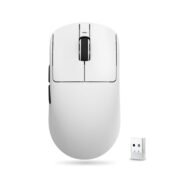 ATK VXE Dragonfly R1 Series Wireless Gaming Mouse – Ultra-Lightweight (48–55 g), PixArt PAW3395/3395 SE Sensor, Adjustable DPI up to 26,000 (R1, White)