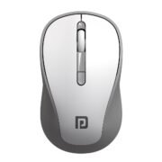 Portronics Toad 34 Wireless Mouse with 2.4 GHz Wireless, Adjustable Sensitivity, USB Receiver, Ergonomic Design, for Laptops, Desktops PC, Mac (White)