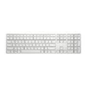 HP 970 Creator Keyboard, Wireless and Multi-Device with 20 programmable Shortcut Keys, Backlit with sensors, up to 6 Month Battery, AES encrypted, 1yr Warranty, 0.67 kg, Silver