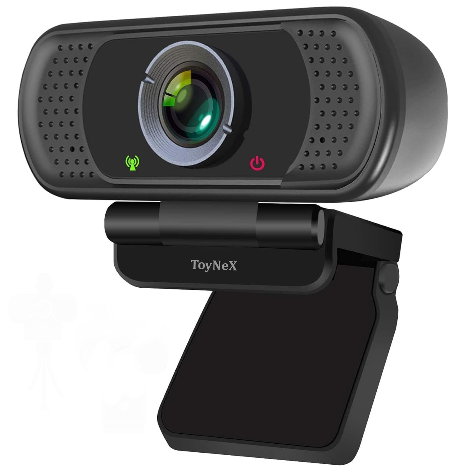 ToyNeX Full HD 1080P Webcam with Microphone, Pro Streaming Computer Camera, Widescreen USB Web Camera for Desktop PC Laptop.(Black) - Image 9