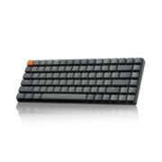 Keychron K3 Version 2, 84 Keys Ultra-Slim Wireless Bluetooth/USB Wired Mechanical Keyboard with White LED Backlit, Low-Profile Gateron Mechanical Red Switch Compatible with Mac Windows