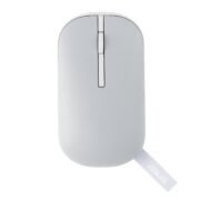 ASUS Marshmallow MD100 Wireless Bluetooth Mouse with Dual Mode (Bluetooth 5.0 & 2.4GHz), Silent Clicks, Adjustable 800/1000/1600 DPI, Multi-Device, Ergonomic Design, Grey, 1-Year Warranty