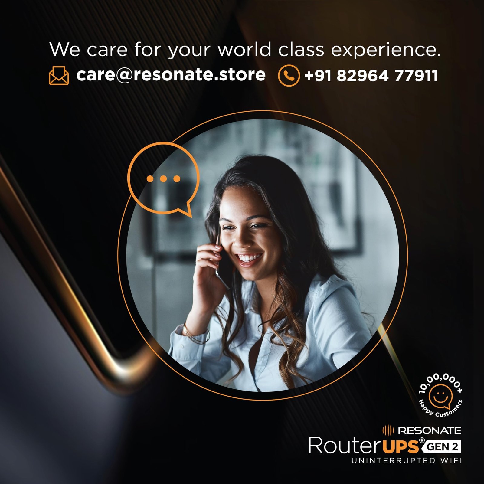 Resonate RouterUPS® Gen2 | Original Router UPS for 12V WiFi Router & Modem (Supports up to 2A) (7800mAh - 95% Longer Power Backup) | Compact Mini UPS with Intelligent Charging (Upto 6 Hrs Internet) - Image 5