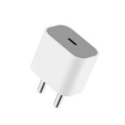 USB-C Power Adapter Compatible with Apple iPhone 15, 16, 17 Series (Pro Max/Pro/Plus) & iPad Pro/Air | 20W Fast Type C Wall Charger with Intelligent PD Charging, Compact, White