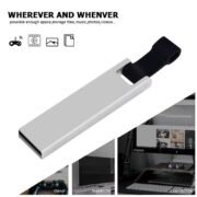 SippyTales® Rubber Metal PenDrive 2.0, Upto 10Mbps, Corporate Gifting Product, Grade A Chip (8, GB)