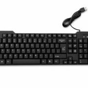 USB Wired Keyboard for PC & Laptop | Full Size Keyboard with Comfortable Typing Keys | Plug & Play Computer Keyboard