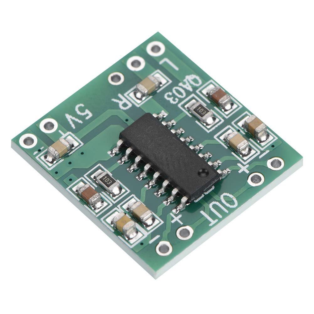 Generic Power Amplifier Board, High Amplification Efficiency Audio Amplifier Board Safe Mini Build-in Noise Reduction Circuit for DVD Players Game Players Phones'