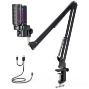 GM17 Kit RGB Gaming Microphone Kit | Cardioid Condenser | USB Type-C