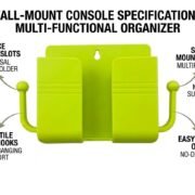 Wall Mount Mobile Phone Holder, Neon Green