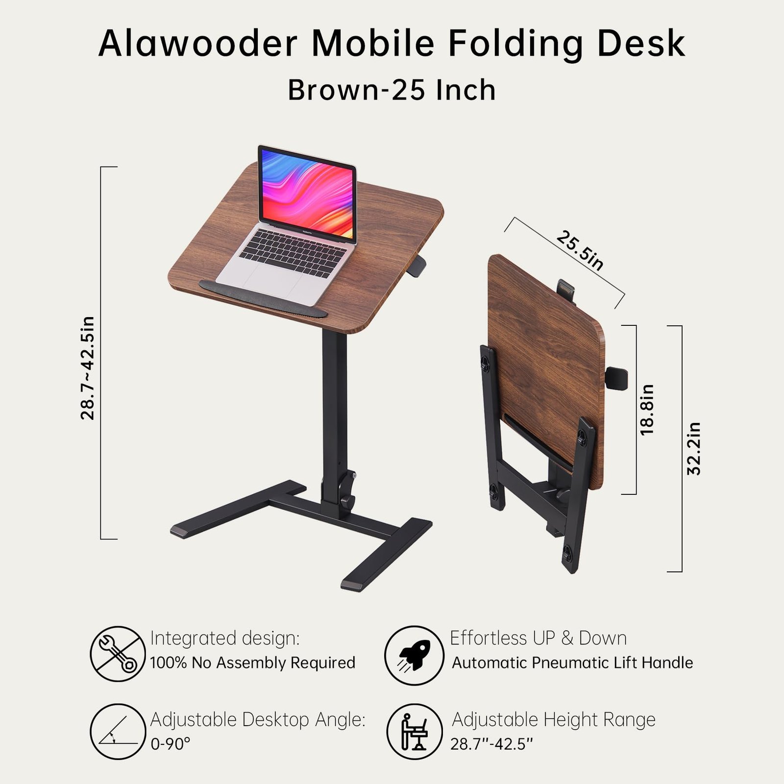 Elegant Wood Phone Stand for Desk and Nightstand - Image 2