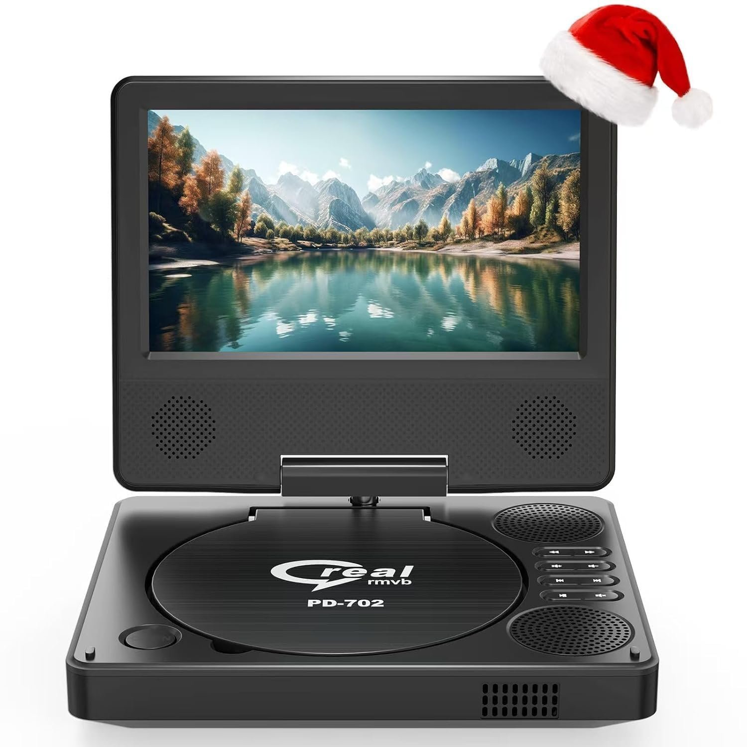 Greal rmvb PD-702 Portable DVD Player with 7 Inch Screen