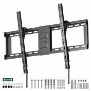 TV Wall Bracket 43-75 Inch, Slim Heavy Duty Tilt TV Mount